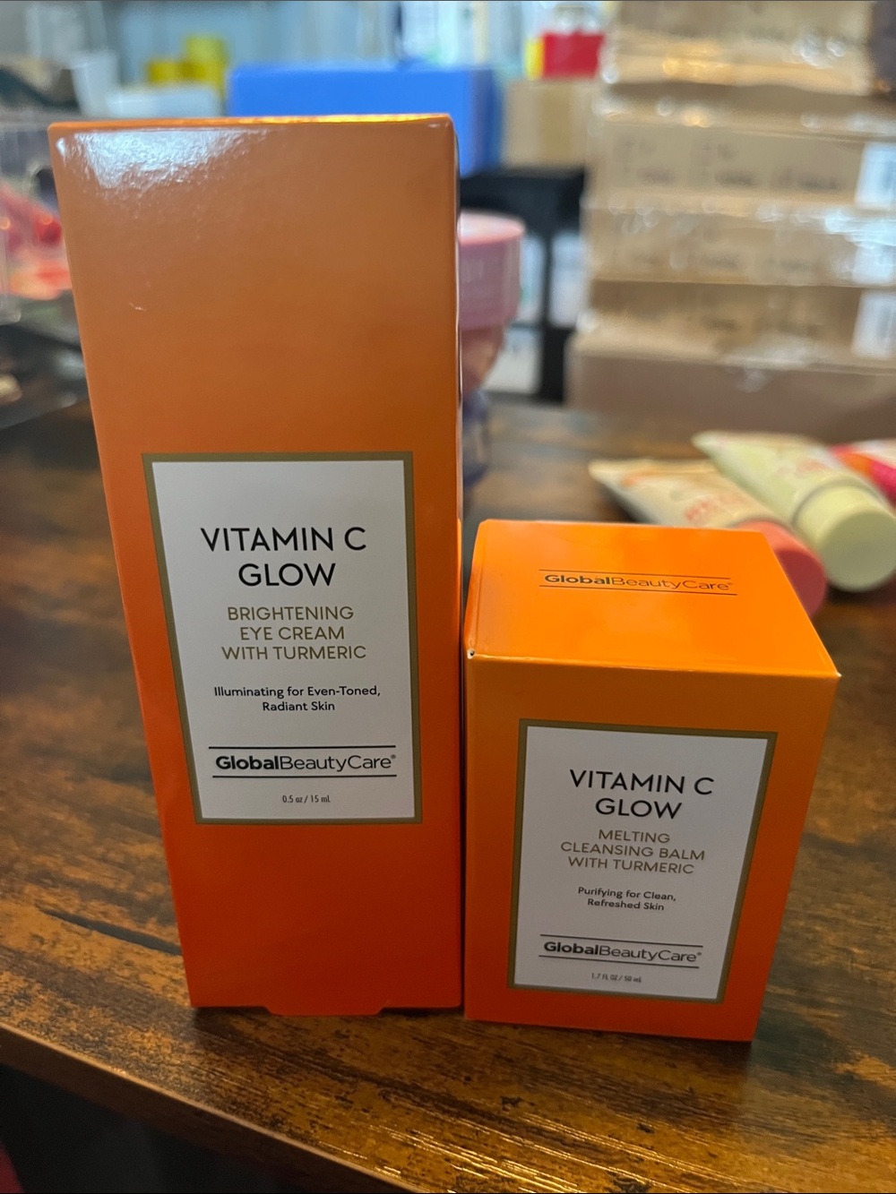 GlobalBeautyCare Vitamin C Glow Moisturizing Duo — Orange